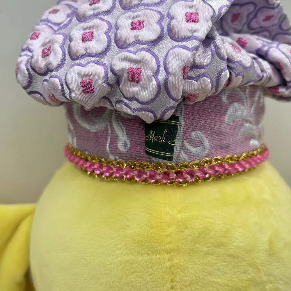 Mark Roberts Sitting Elephant Plush Yellow 16-19